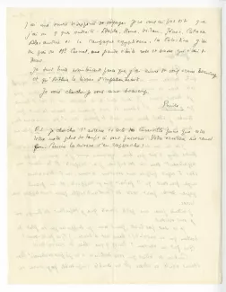 I-05-a-4 É Dana à A Gide 08 juin 1930 verso