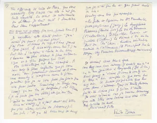 I-05-a-7 É Dana à A Gide 21 oct 1930 verso