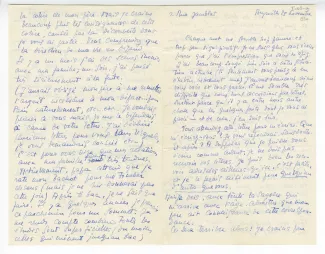 I-05-a-8 É Dana à A Gide 25 nov 1930 recto