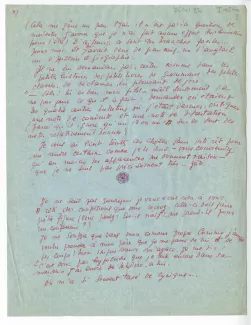 I-05-a-9 É Dana à A Gide 26 nov 1930 p3