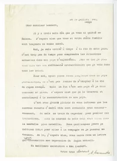 K-02-v S Sasamoto à J Lambert 16 juil 1948