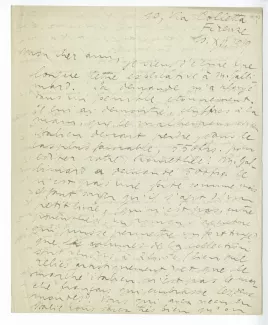 K-03-ad G Papini à A Gide 10 déc 1919 p1 recto
