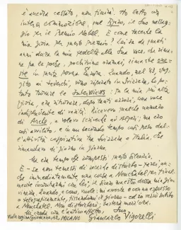 K-03-ar G Vigorelli à A Gide 26 nov 1947 p2 recto