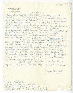 K-05-a J Pénard à C Gide 03 fév 1953 p2