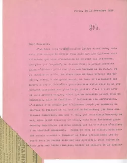 N-06-t A Gide à G Kilpper 12 nov 1929 p1