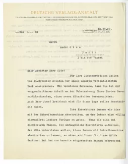 N-06-x G Kilpper à A Gide 18 nov 1929 recto