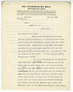 N-08-ao WH à AG 30 janv 1930 recto