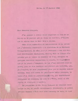 N-08-h A Gide à G Kilpper 17 janv 1930 p1