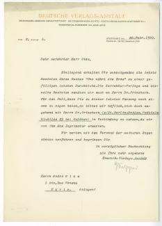 N-08-r G Kilpper à A Gide 20 fév 1930