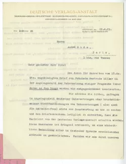 N-09-ai G Kilpper à A Gide 22 avril 1929 recto