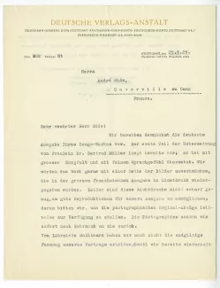 N-09-an G Kilpper à A Gide 25 sept 1929 recto