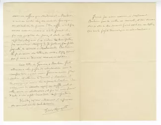 O-06-al J Mouquet à A Gide 29 mai 1946 verso