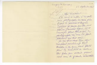 O-06-e H Bonheur à A Gide 26 sept 1946 recto