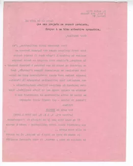 O-06-l Gide à Heyd 15 juin 1946 dactylo verso