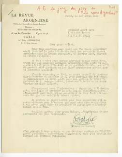 P-08-be E de Narval à A Gide 01 avril 1949 p1
