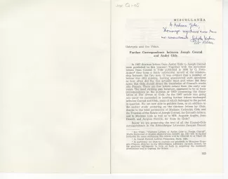 Q-05-cf 1970 1971 correspondence between J Conrad et A Gide p1