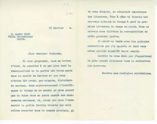 S-01-ad A Gide à E Verbeke 30 janv 1914