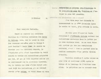 S-01-aj A Gide à E Verbeke 09 fév 1914 recto