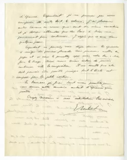 S-01-ao E Verbeke à A Gide 31 mars 1914 verso