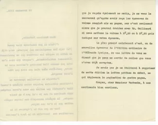 S-01-h A Gide à E Verbeke 29 nov 1913 verso