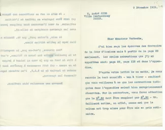 S-01-j A Gide à E Verbeke 09 déc 1913 recto