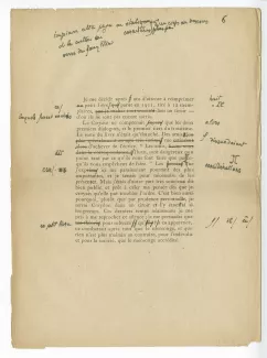 T-05-d Corydon début épreuve corrigée annotée par A Gide p00