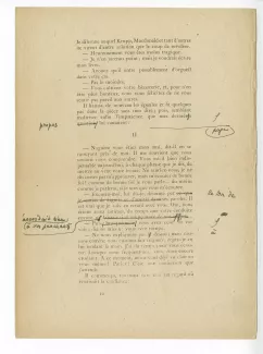 T-05-d Corydon début épreuve corrigée annotée par A Gide p10
