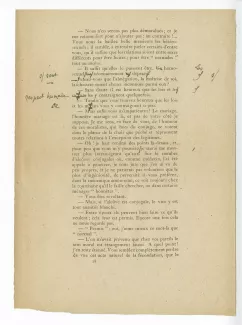 T-05-d Corydon début épreuve corrigée annotée par A Gide p18