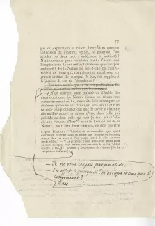 T-06-b Corydon épreuve corrigée annotée par M Van Rysselberghe p 077