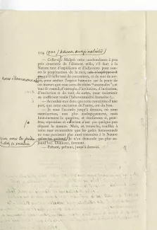 T-06-b Corydon épreuve corrigée annotée par M Van Rysselberghe p 104