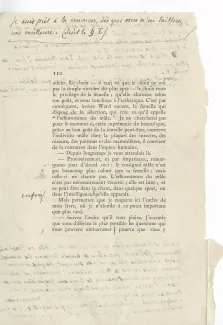 T-06-b Corydon épreuve corrigée annotée par M Van Rysselberghe p 110