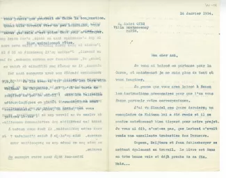W-01-i A Gide à L Fabulet 16 janv 1914 recto