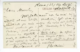 W-04-an M Puccini à A Gide 06 juin 1928 recto