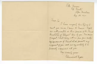 X-01-bp R Tagore à A Gide 28 août 1920
