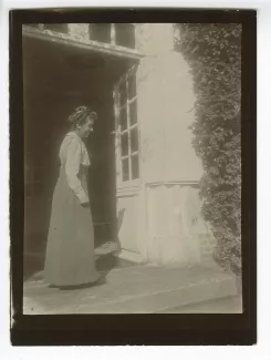 photographie de Madeleine Gide, octobre 1914