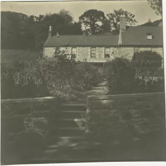 photographie de la maison louée par les Van Rysselberghe à St. Brelade, été 1907
