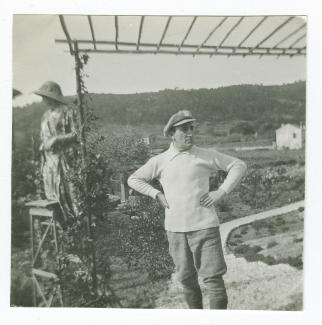 photographie de Théo Van Rysselberghe et Élisabeth Van Rysselberghe, à Saint-Clair