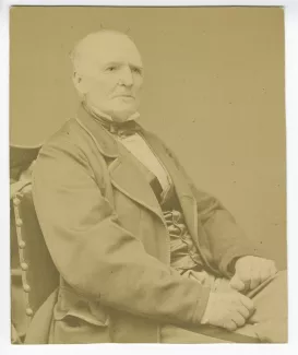 portrait photographique de Mathieu Monnom, grand-père de Maria Van Rysselberghe