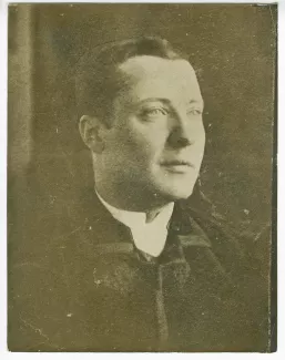 portrait photographique en buste de Jules Laforgue