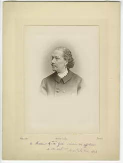 portrait photographique en buste de Marc de Lanux, professeur de piano d'André Gide