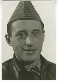 photographie de Jef Last, engagé volontaire dans les Brigades internationales, décembre 1937