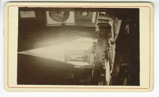 photographie du cabinet de travail de Pierre Louÿs, rue Vineuse