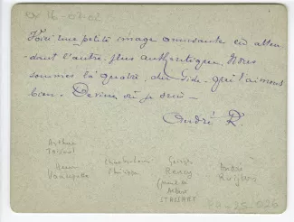 photographie montrant, de droite à gauche, André Ruyters, Georges Rency, Georges Eekhoud et Henri Vandeputte, portant Arthur Toisoul [?] sur ses épaules, automne 1896