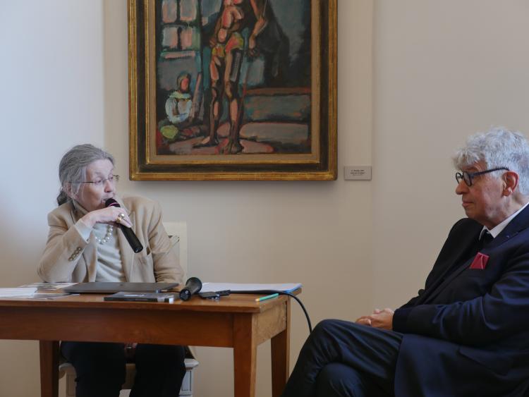 Maryvonne de Saint Pulgent et Peter Schnyder
