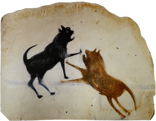 Chiens de Bill Traylor