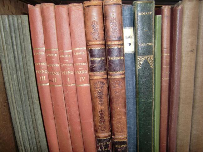 Quelques partitions ayant appartenu à André Gide
